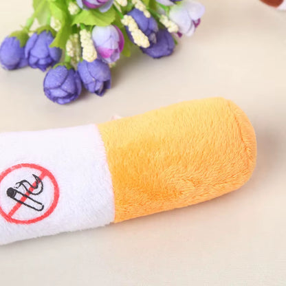 25-75Cm Funny Smoking Cylindrical Sleeping Cigarette Pillow Smulation Plush Toys Fashion Boyfriend Birthday Gift Throw Pillow