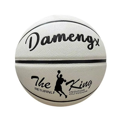 New Adult and Children'S anti Slip and Wear-Resistant Luminous Basketball with Size 5 7 and 6 PU Soft Leather for Outdoor Use