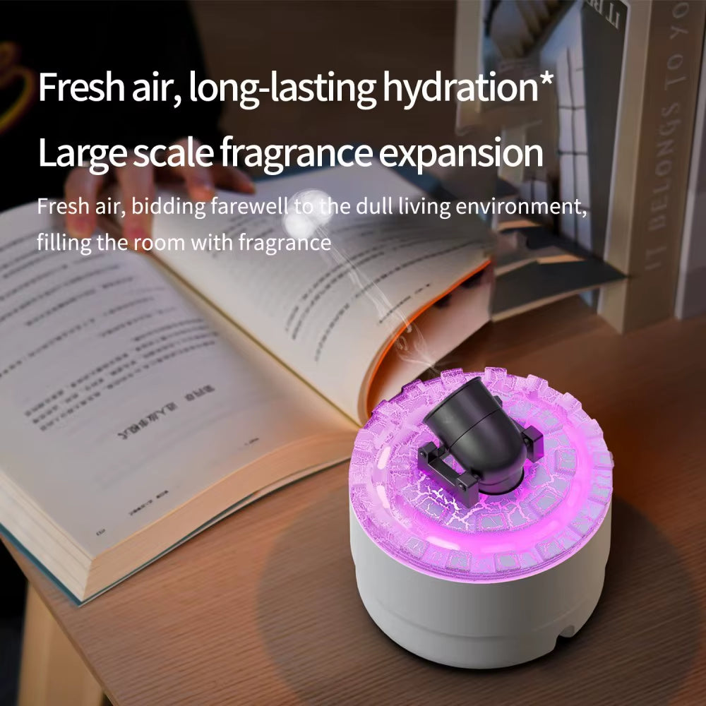 Cannon Aromatherapy Diffuser Jellyfish Spray Air Humidifier 7Colour Gradient Night Light Ultrasound Essential Oil Arome Diffuser